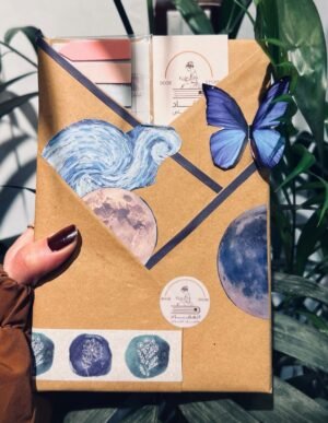 تغليف ذات طابع أزرق