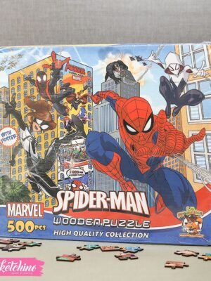 بازل 500 قطعة سبايدر مان