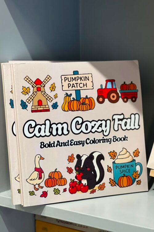 Coloring Book - Cozy Fall