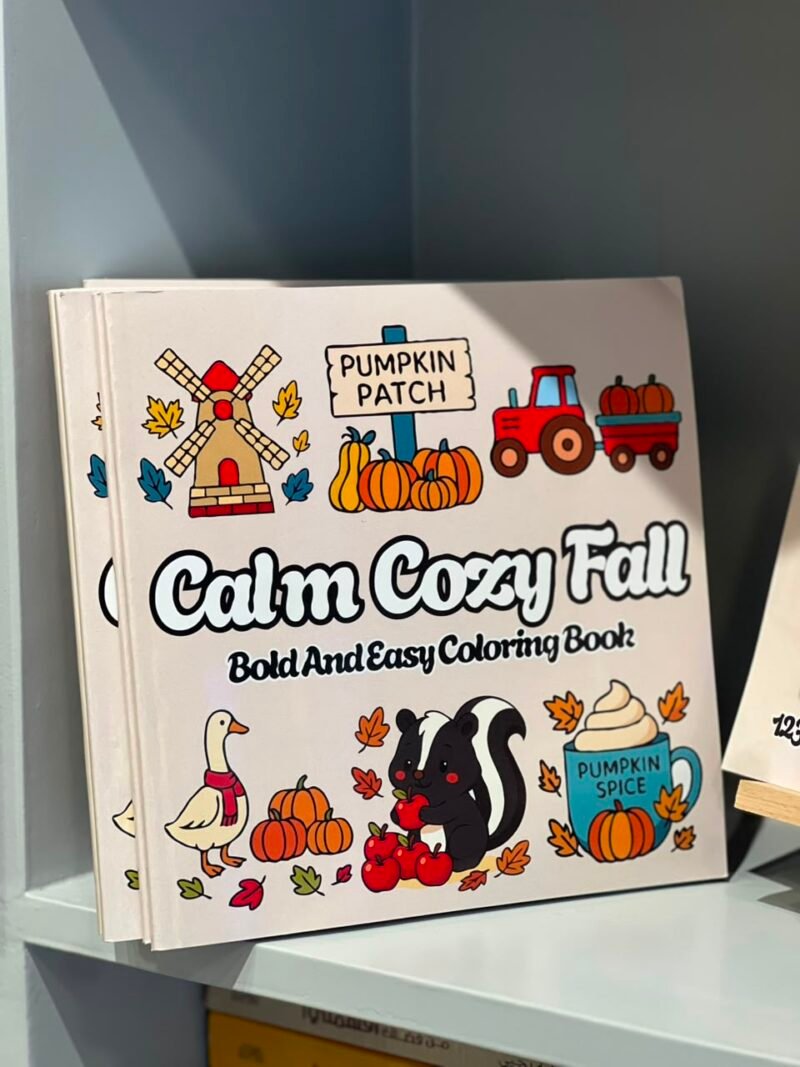 Coloring Book - Cozy Fall