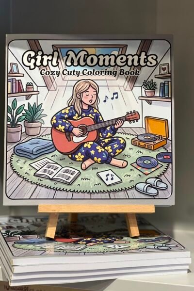 Coloring Book - Girl Moments