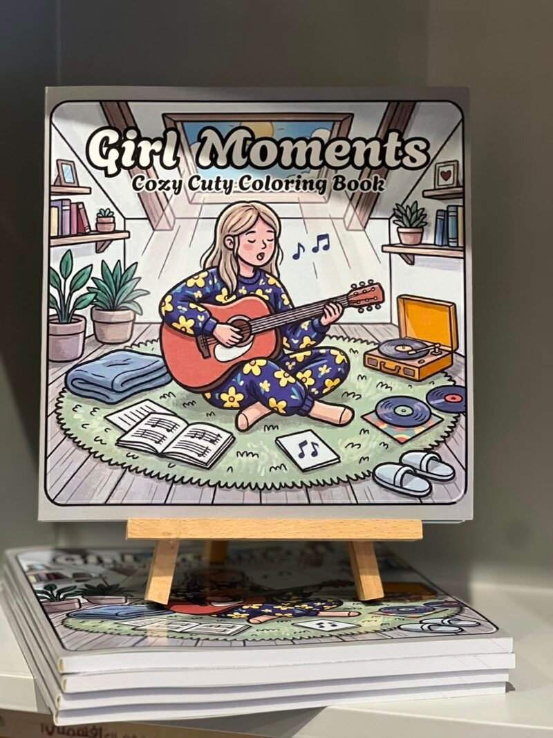Coloring Book - Girl Moments