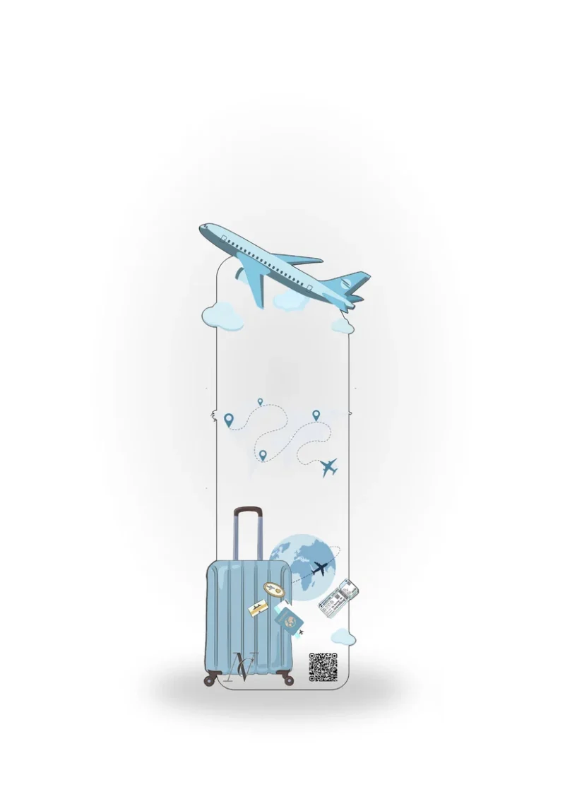 Book Mark - Travel Plane