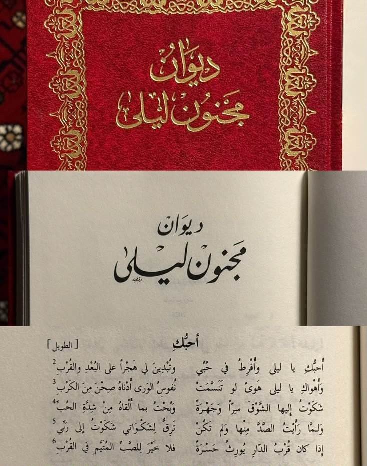 ديوان مجنون ليلى - طبعة مع الصور ( الطلب المسبق)