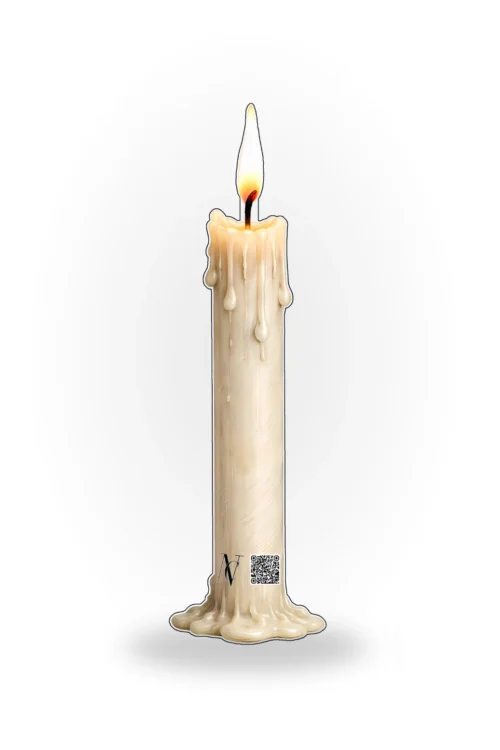 Book Mark - Candle